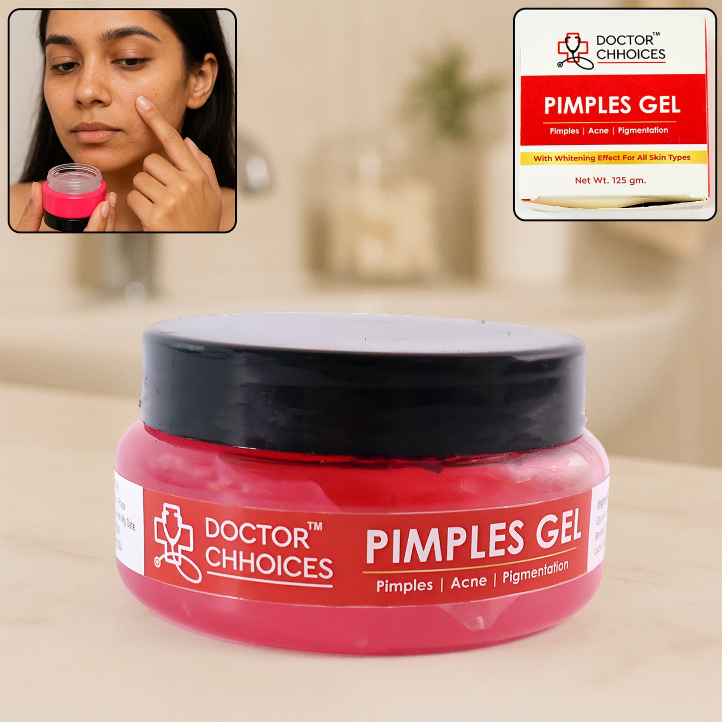 Doctor Chhoices Pimples Gel  125 Gm (1 Pc)