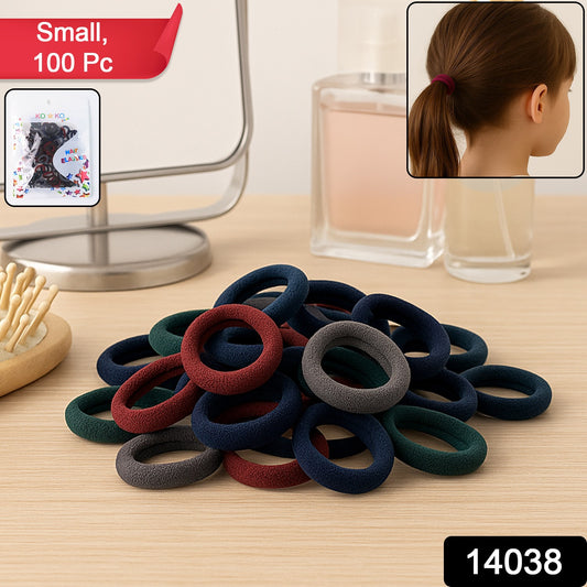 Small Hairbands Bands For Hair Rubber Bands (Pack Of 50  Multicolour)
